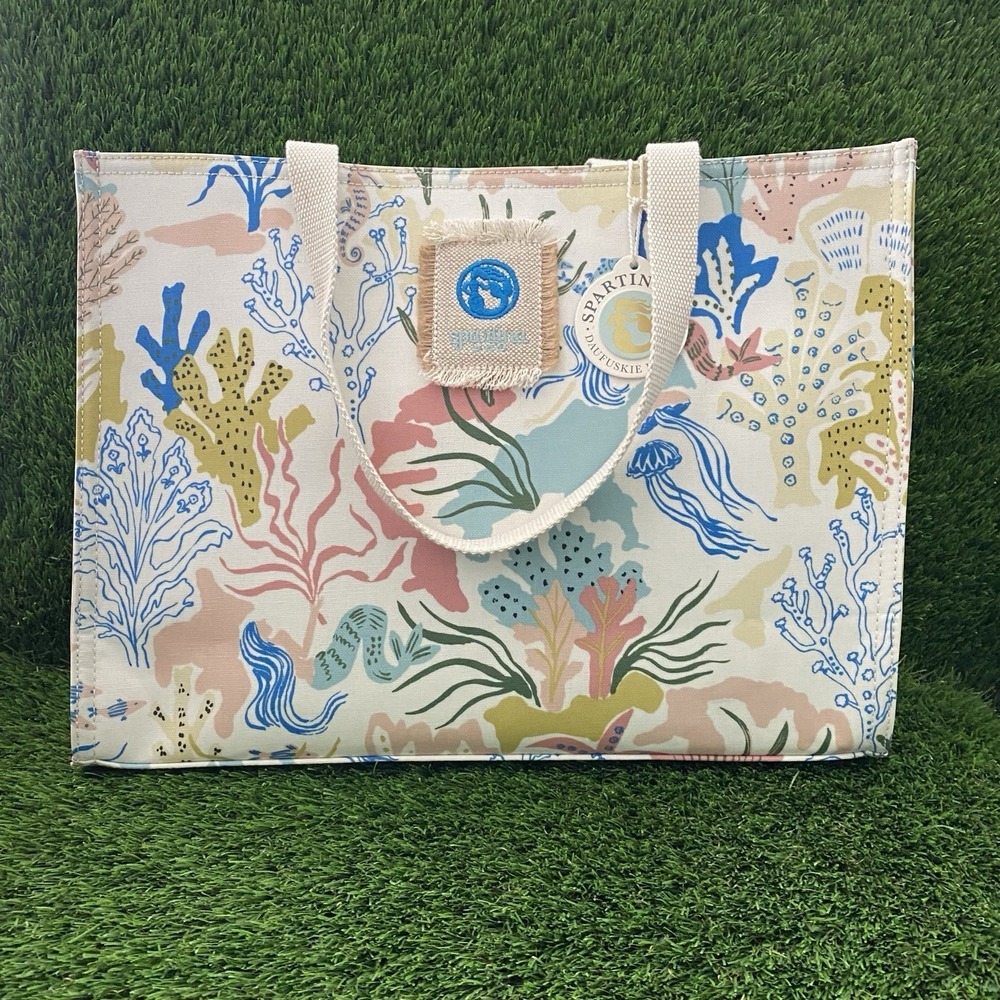 Spartina 449 Market Tote Bag Mermaid Sea Beach Travel New W/ Tags NWT